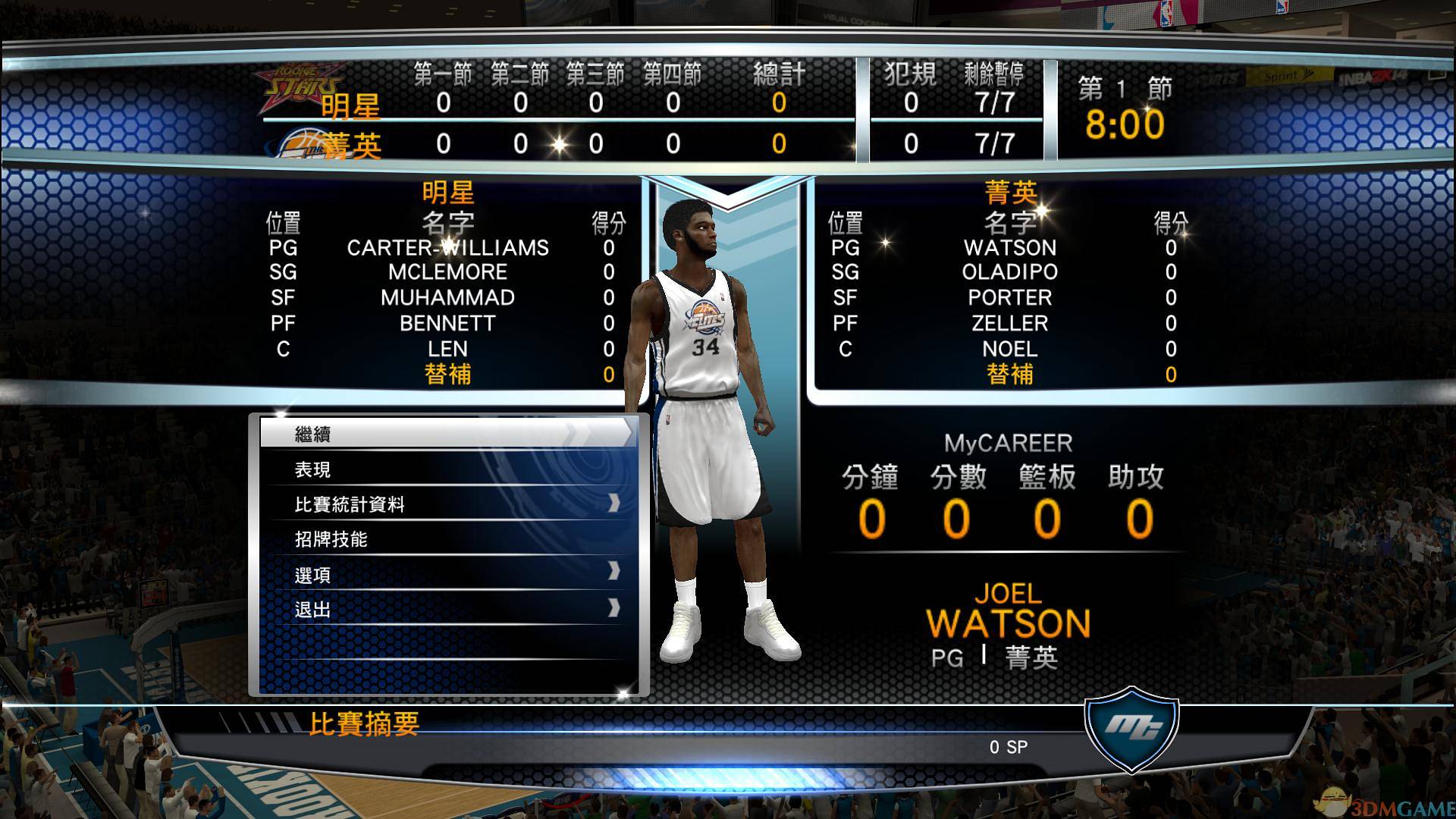 《美国职业篮球2K14》 中英文美版PS3版 游戏截图 6